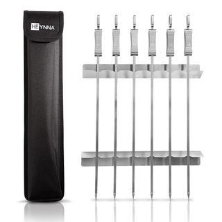 Ensemble de supports pour brochettes Kebob avec sac de rangement