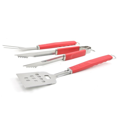 Tillbeh&ouml;r f&ouml;r utomhusgrill i rostfritt st&aring;l